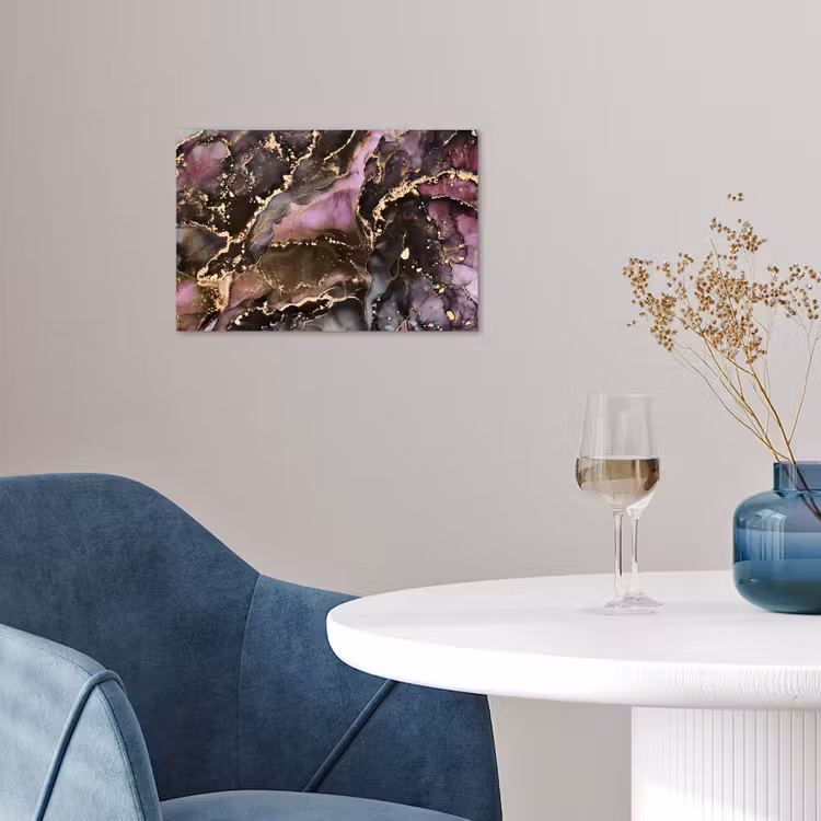 Poster - Marmer - Gold - Steen - Abstract — 4