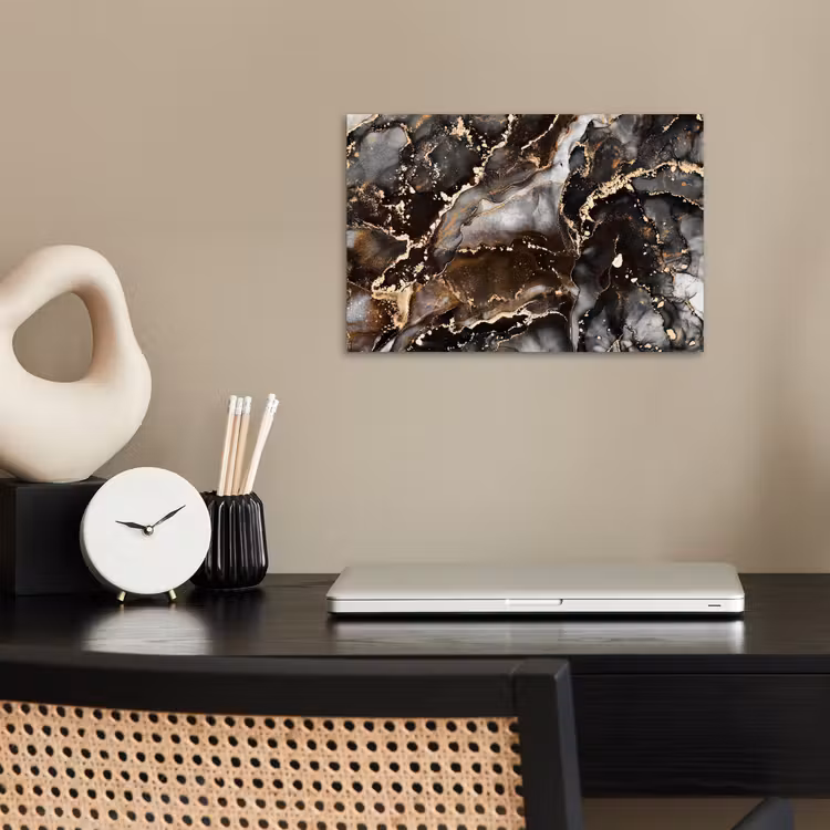 Poster - Marmer - Goud - Glitter - Luxe — 2