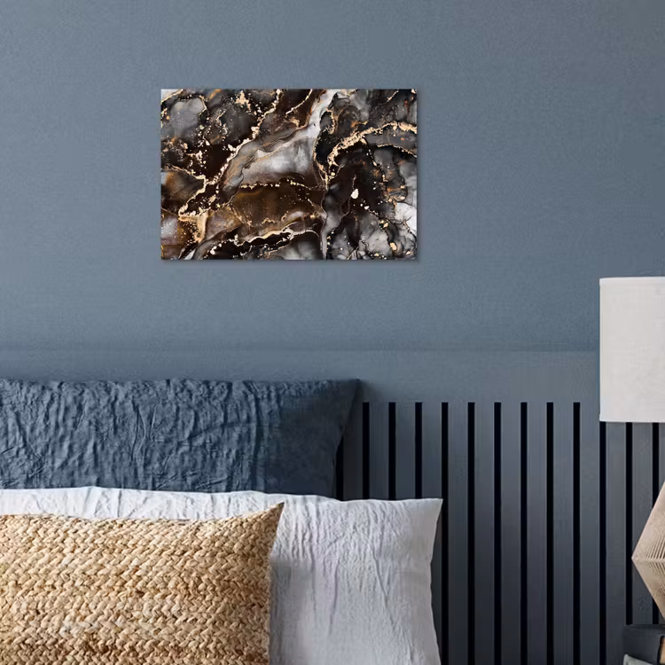 Poster - Marmer - Goud - Glitter - Luxe — 3