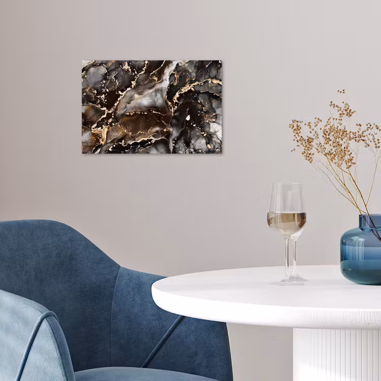 Poster - Marmer - Goud - Glitter - Luxe — 4