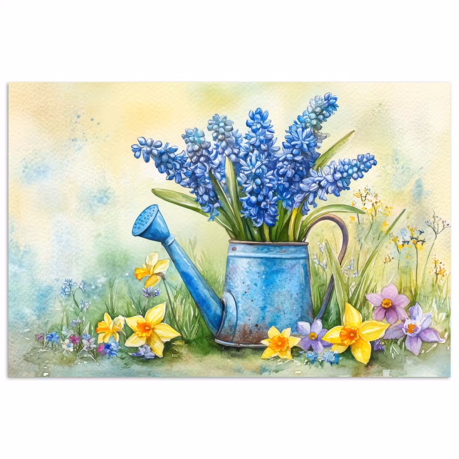 Poster - Gieter - Lavendel - Bloesems — 1