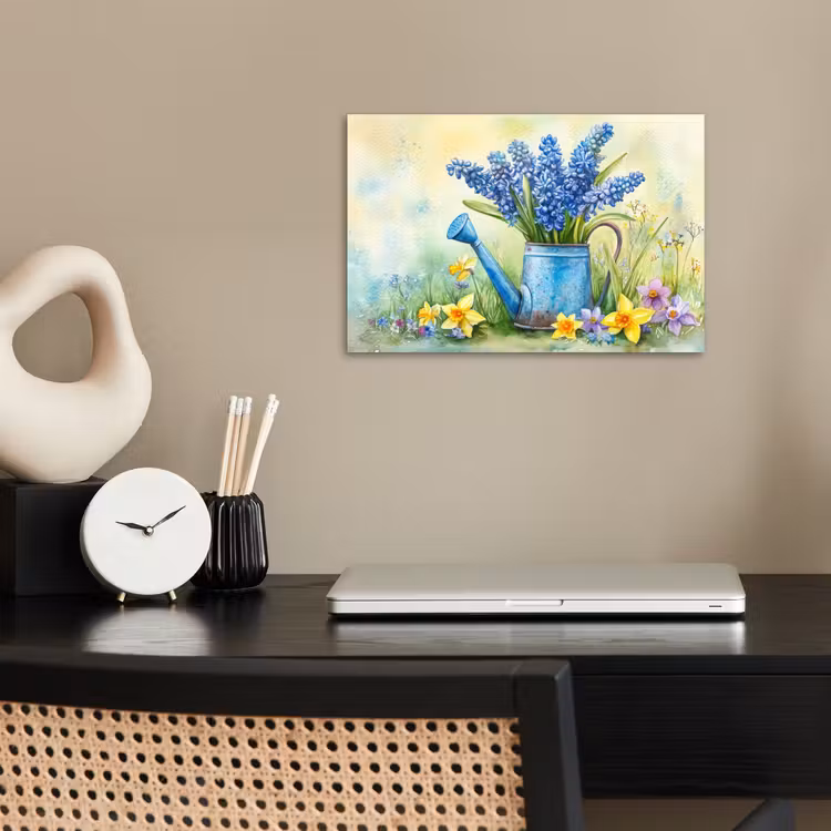 Poster - Gieter - Lavendel - Bloesems — 2