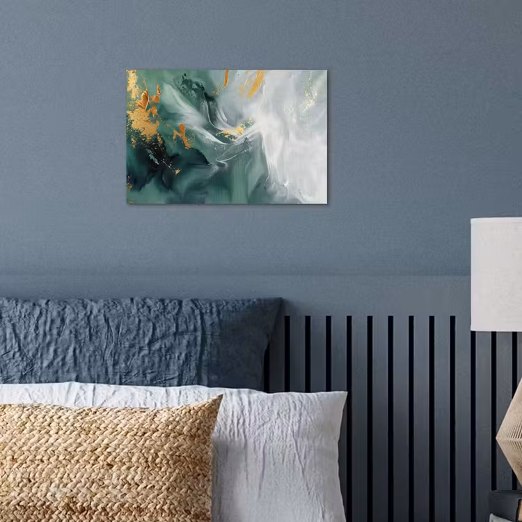 Poster - Groen - Modern - Marmer - Abstract — 3