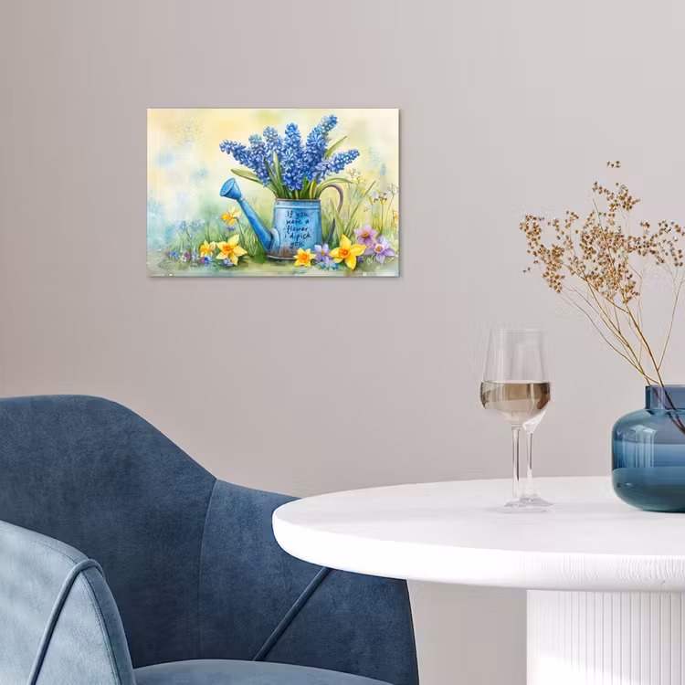 Poster - Lavendelbloemen - Quote - Gieter — 4
