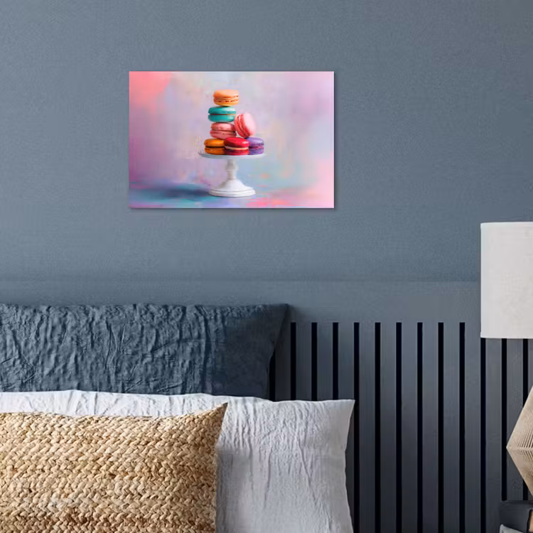 Poster - Macarons - Schaal - Pastel - Kleurrijk — 3
