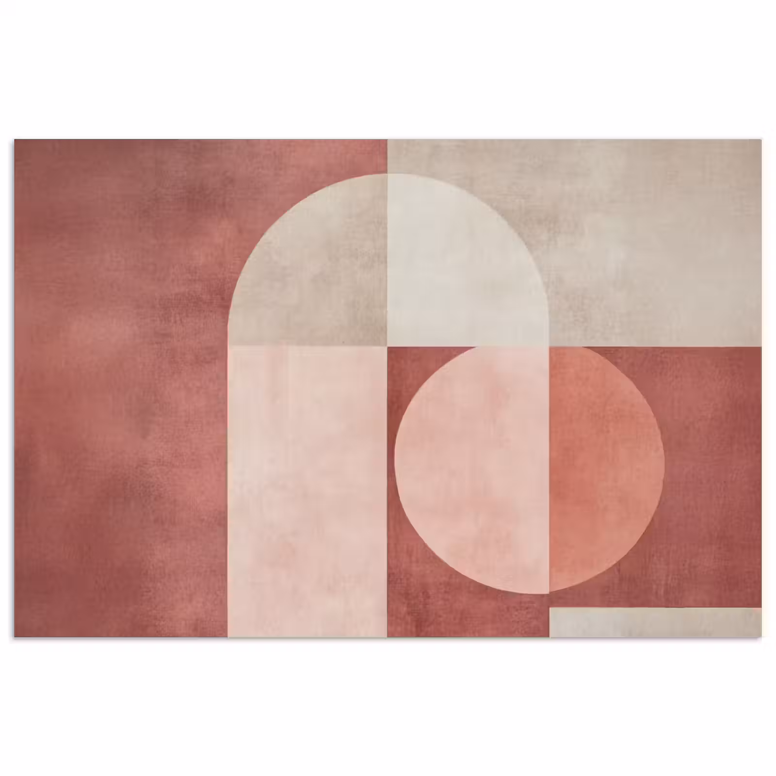Poster - Figuren - Abstract - Roze — 1