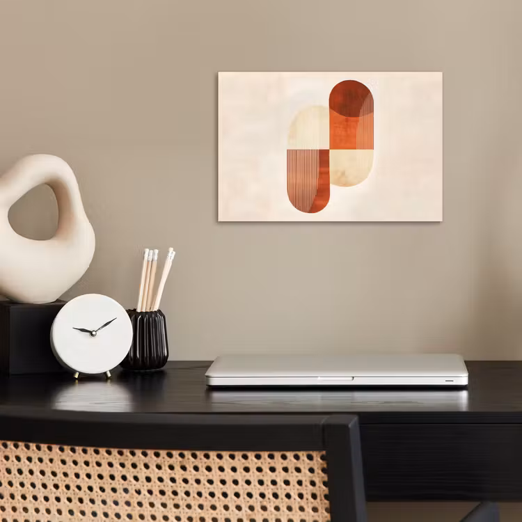 Poster - Bogen - Beige - Vormen — 2