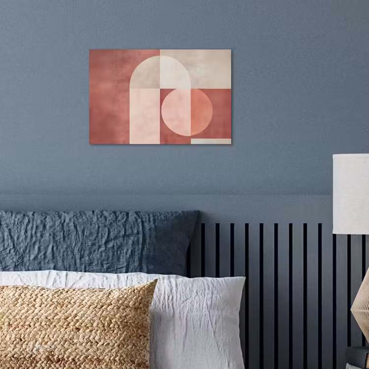 Poster - Figuren - Abstract - Roze — 3