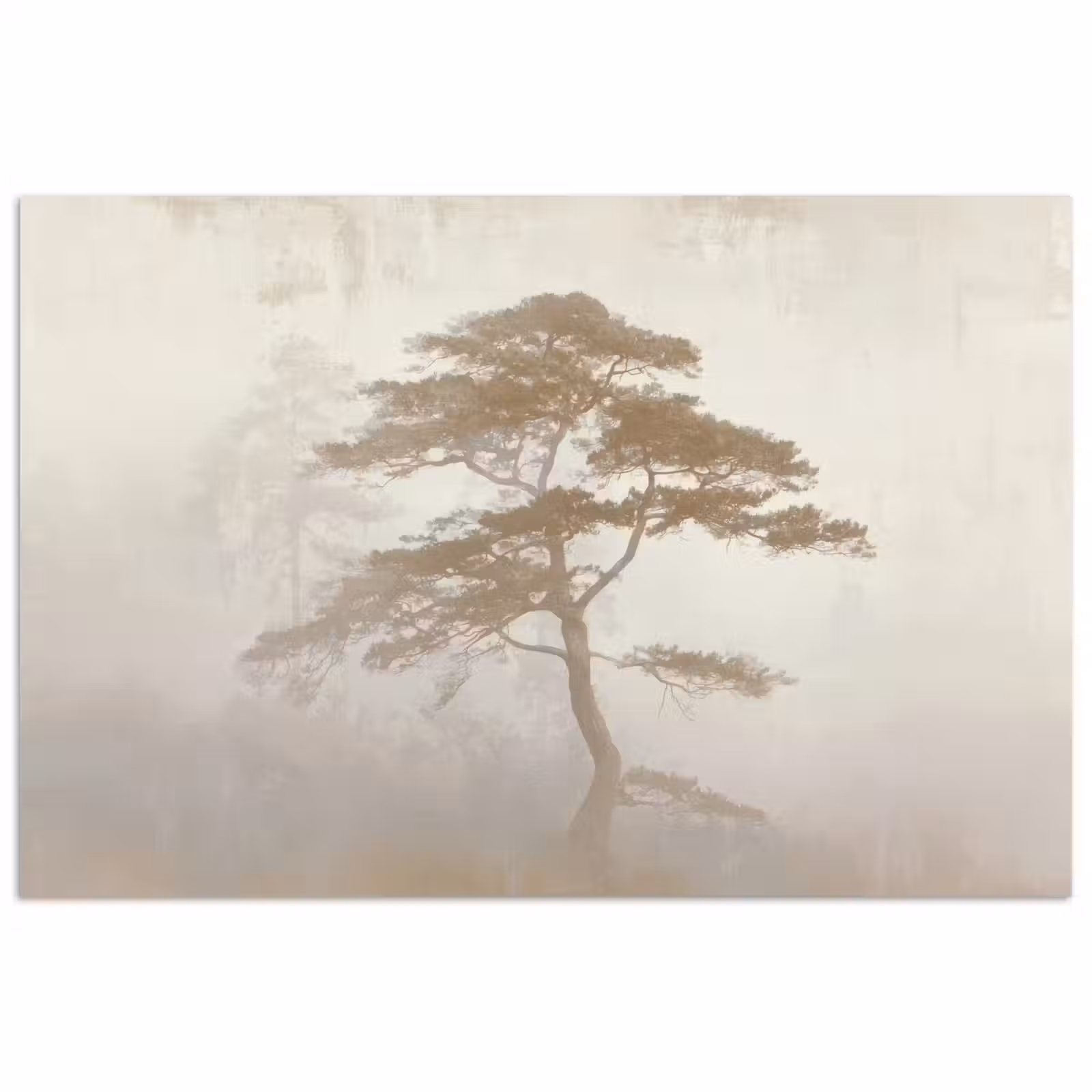 Poster - Boom - Oosterse stijl - Landschap — 1