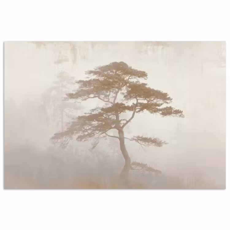 Poster - Boom - Oosterse stijl - Landschap — 1