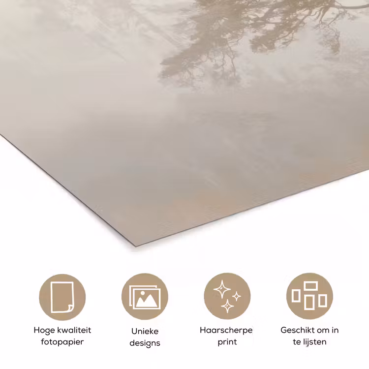 Poster - Boom - Oosterse stijl - Landschap — 5
