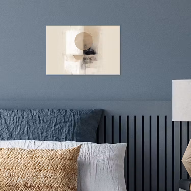 Poster - Cirkel - Compositie - Diepte - Beige — 3