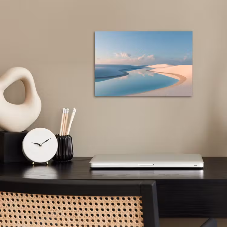 Poster - Duinen - Waterplas - Oneindige rust — 2