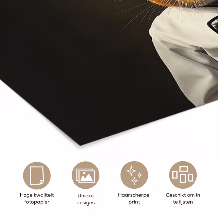 Poster - Konijn - Kok - Dier — 5