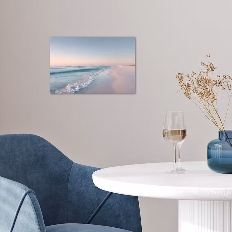Poster - Kustlijn - Pastel - water — 4