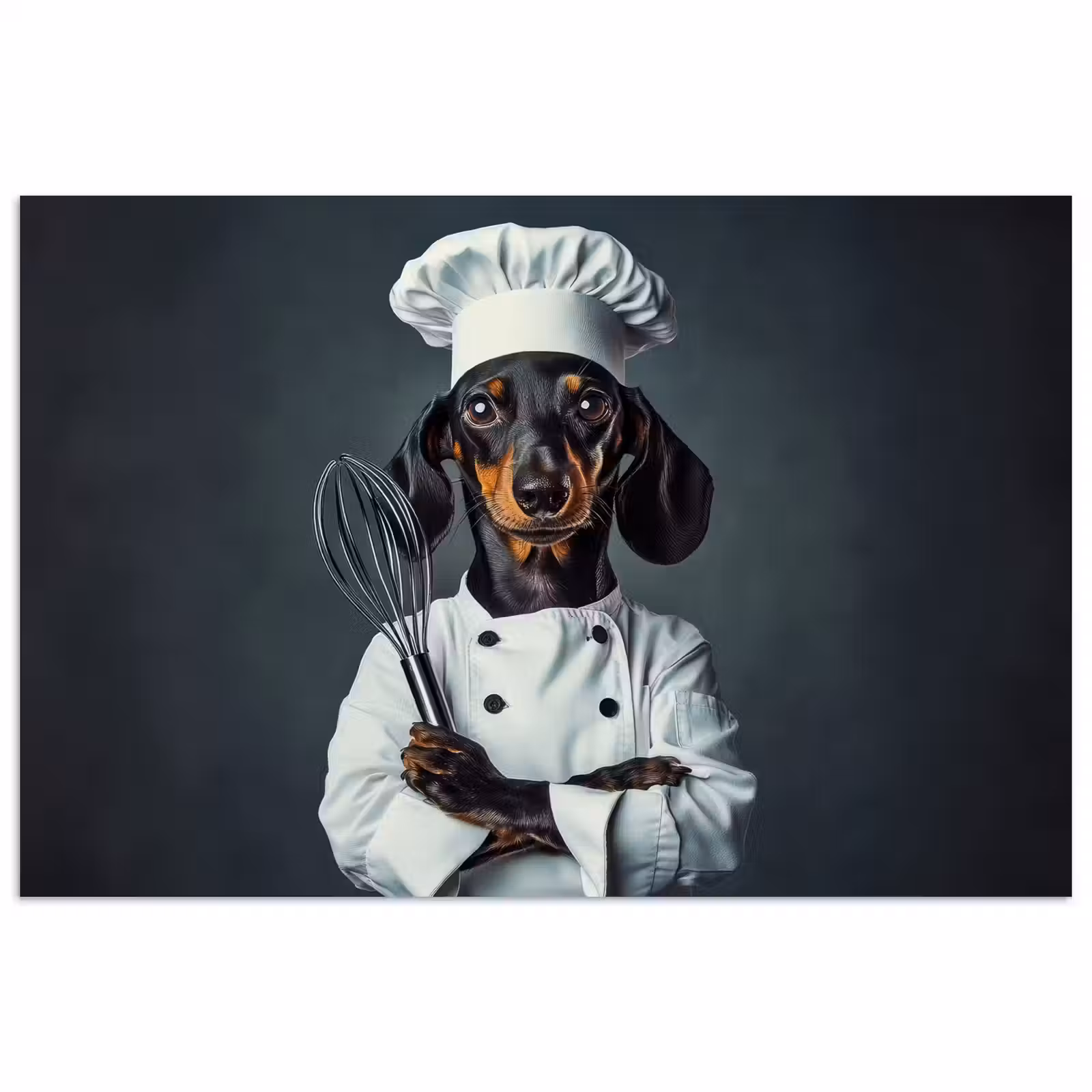 Poster - Hond - Garde - Kok — 1