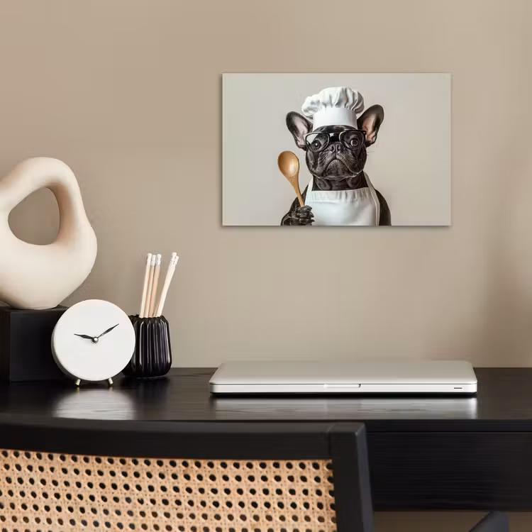 Poster - Bril - Hond - Kok — 2