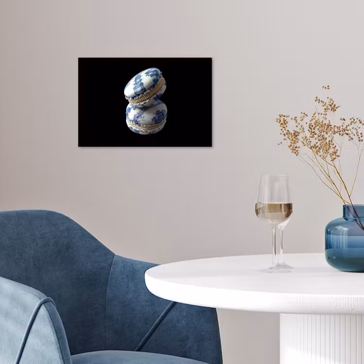 Poster - Eten - Macarons - Delfts blauw - Koekjes — 4