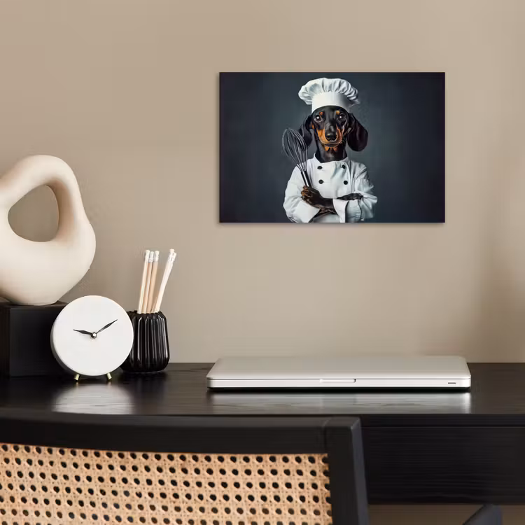 Poster - Hond - Garde - Kok — 2