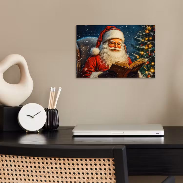 Poster - Kerstman - Kerst - Winter - Kerstboom — 2
