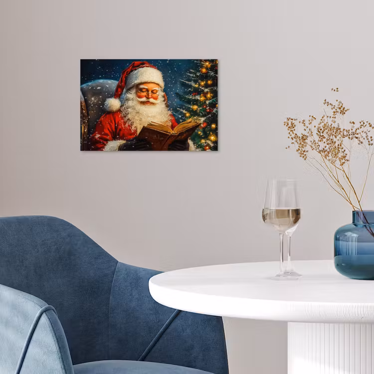 Poster - Kerstman - Kerst - Winter - Kerstboom — 4