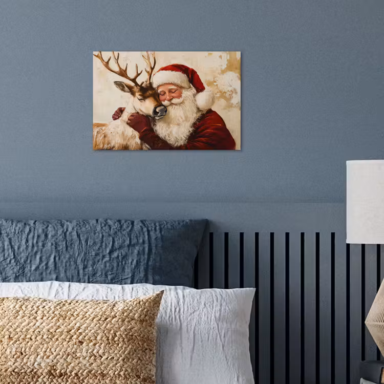 Poster - Kerstman - Rendier - Kerst - Christmas — 3