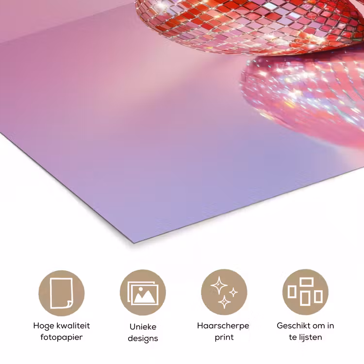 Poster - Disco - Fruit - Glitter - Strawberry — 5