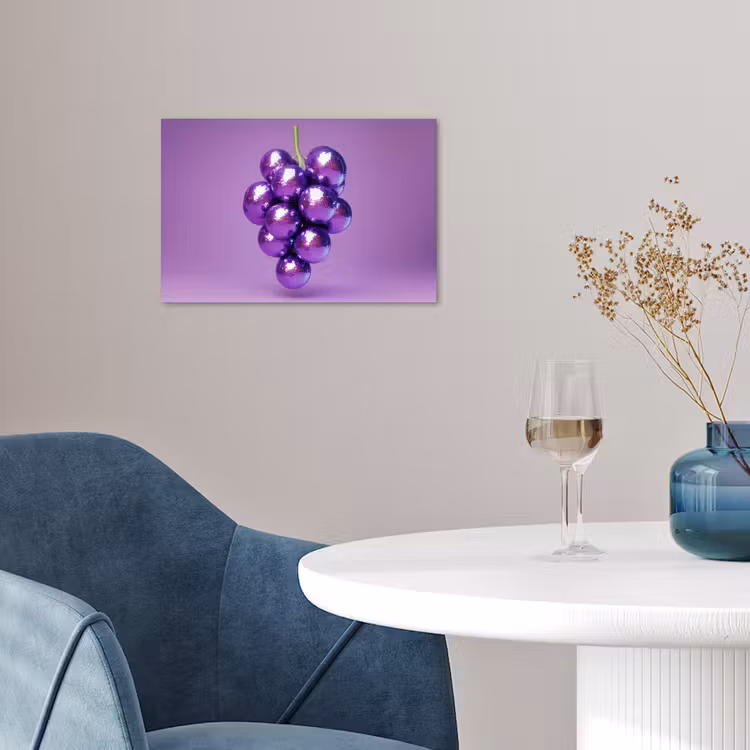 Poster - Druif - Disco - Glitter - Paars — 4