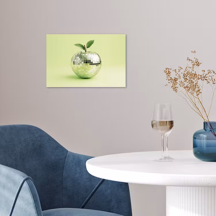 Poster - Groen - Disco - Decoratie - Appel — 4