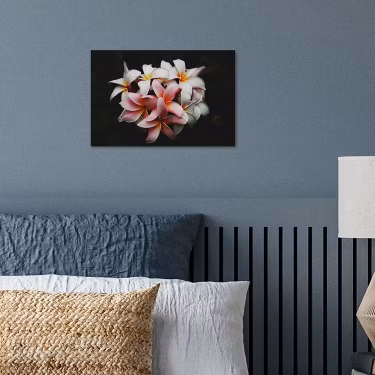 Poster - Bloemen - Roze - Zwart - Flora - Botanisch — 3