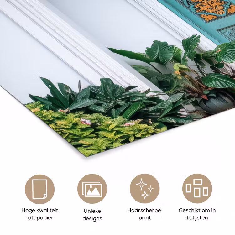Poster - Deur - Patronen - Planten — 5
