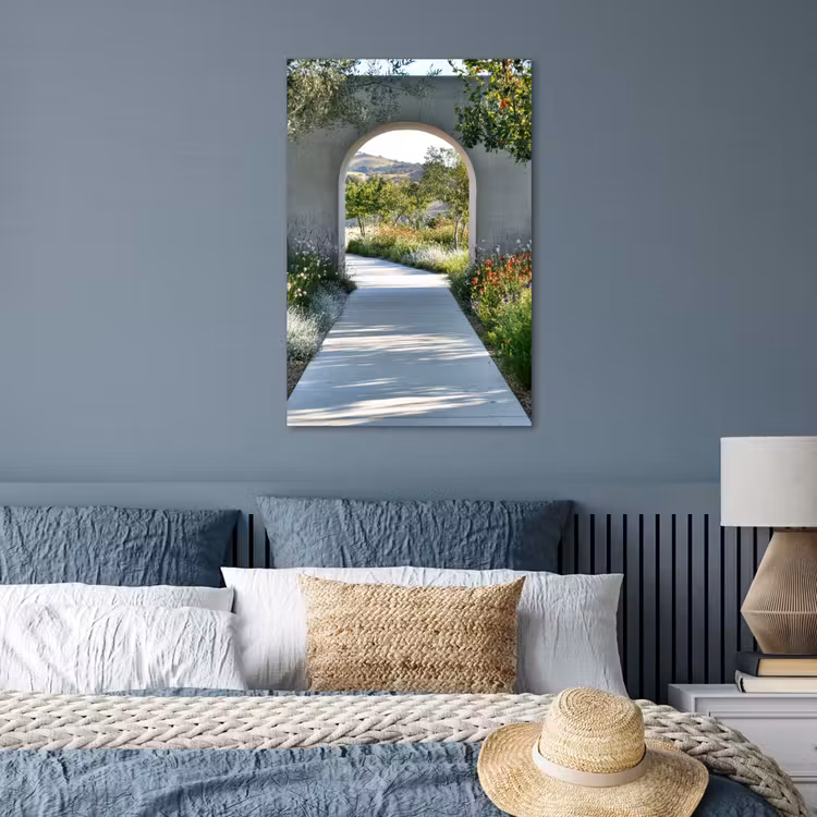 Poster - Doorkijk - Pad - Beton - Landschap — 3
