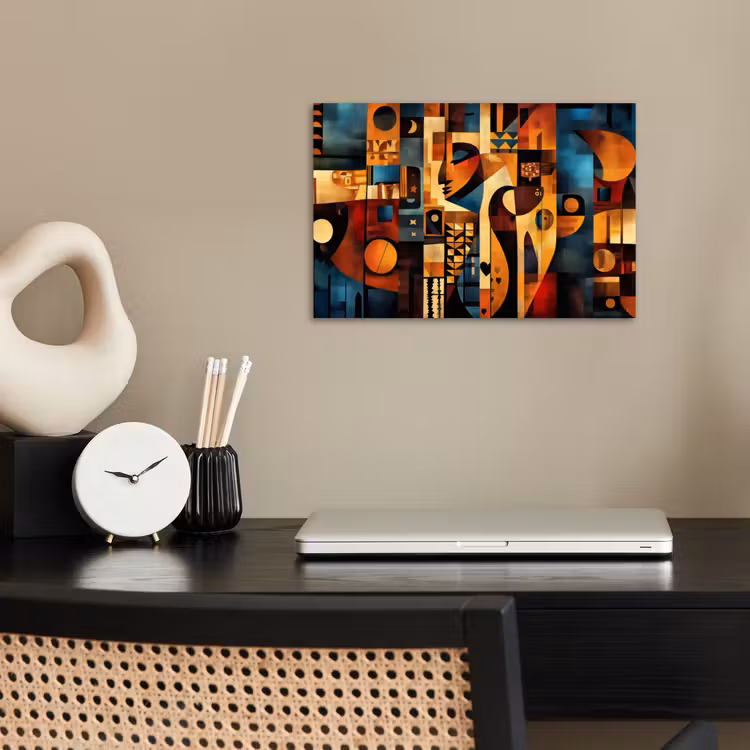 Poster - Figuren - Abstract - Symbolen — 2