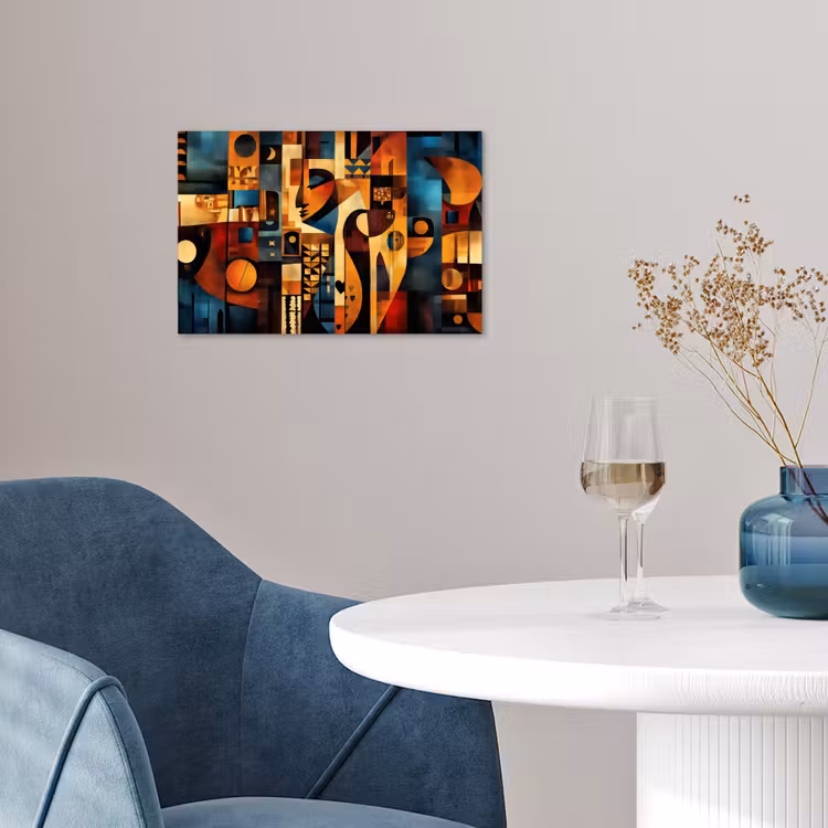 Poster - Figuren - Abstract - Symbolen — 4