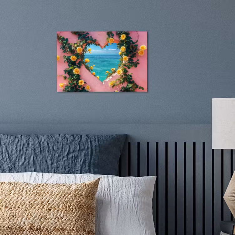 Poster - Hart - Zee - Muur — 3