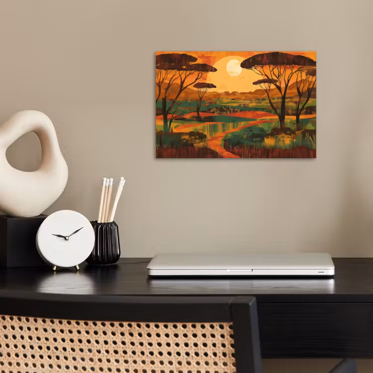 Poster - Landschap - Afrikaans - Zon — 2