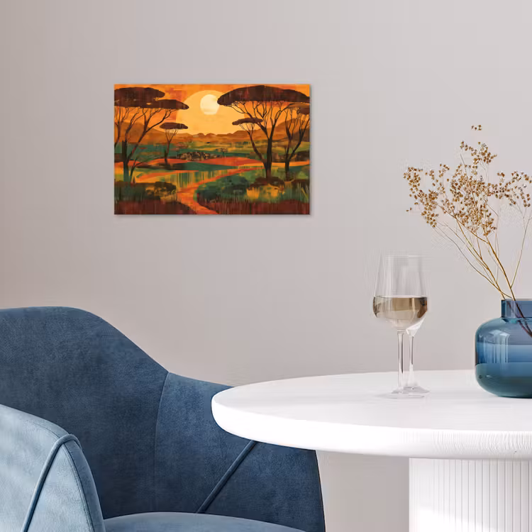 Poster - Landschap - Afrikaans - Zon — 4