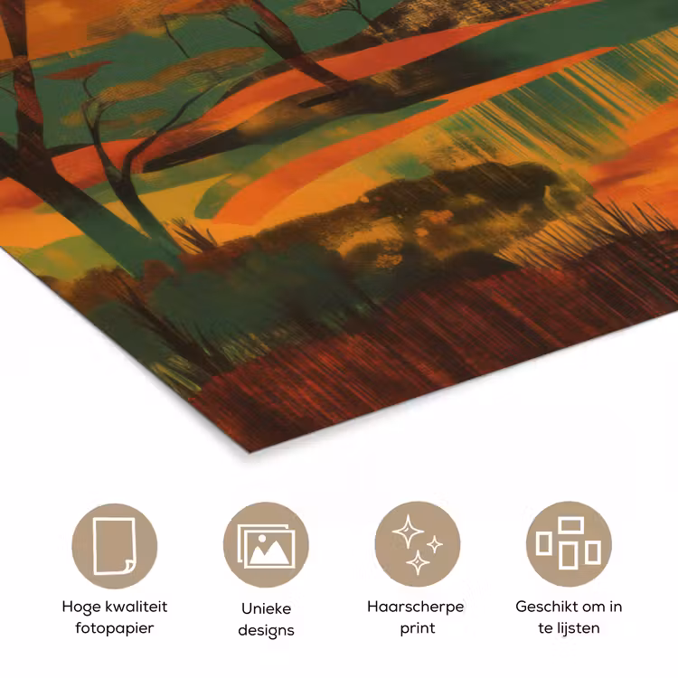 Poster - Landschap - Afrikaans - Zon — 5