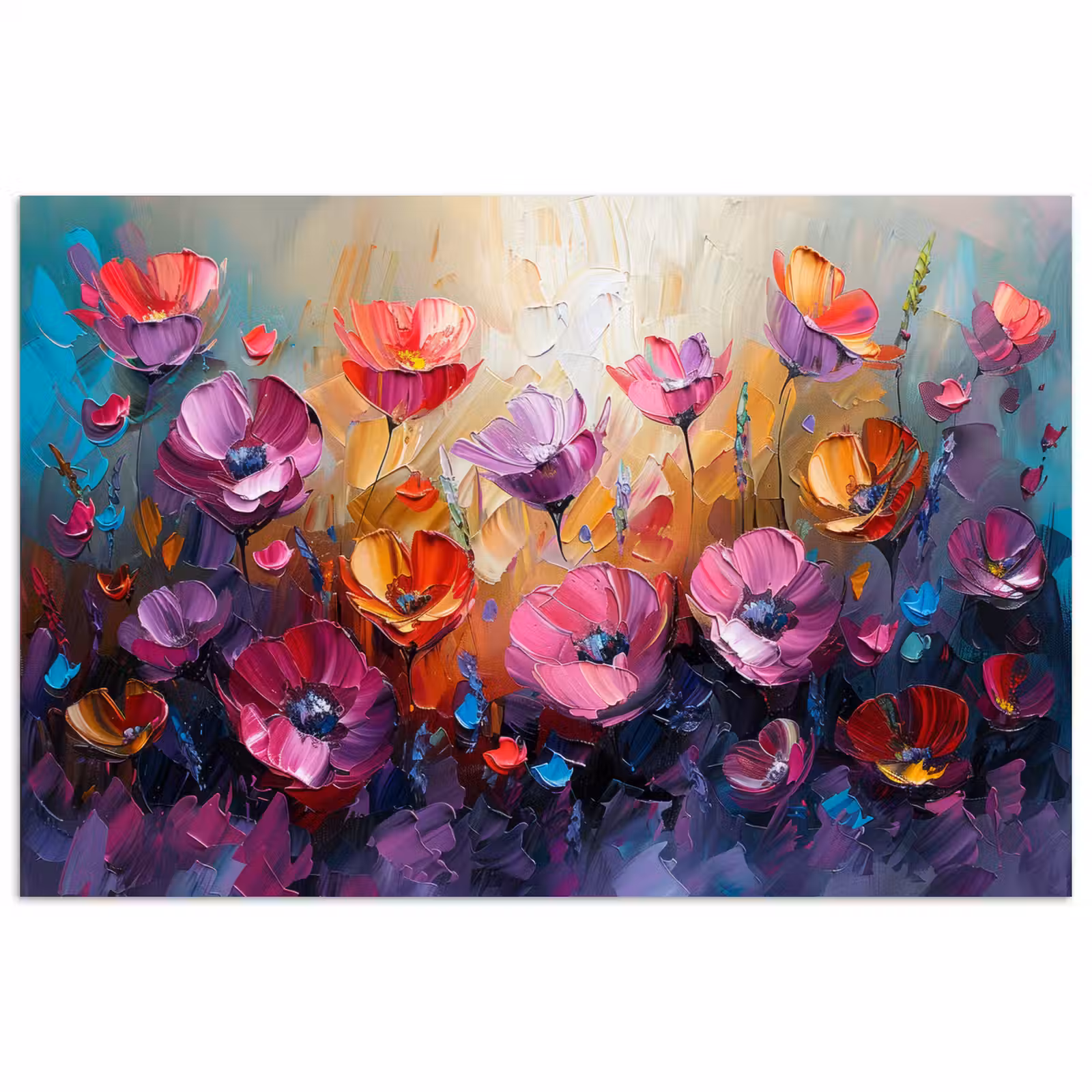Poster - Bloemen - Botanisch - Kunst - Roze - Natuur — 1
