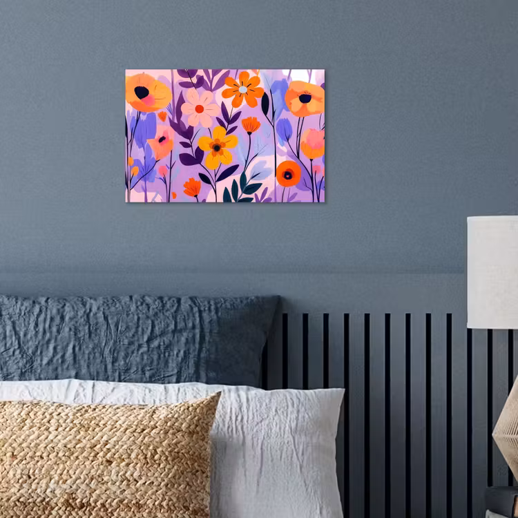 Poster - Bloemen - Kleurrijk - Bladeren — 3