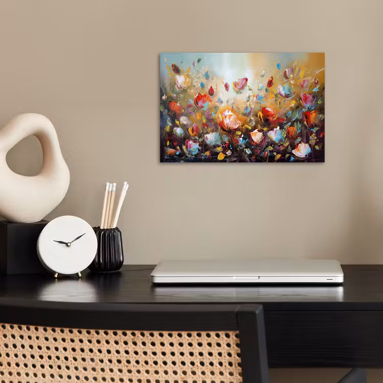 Poster - Bloemen - Kunst - Natuur - Olieverf — 2