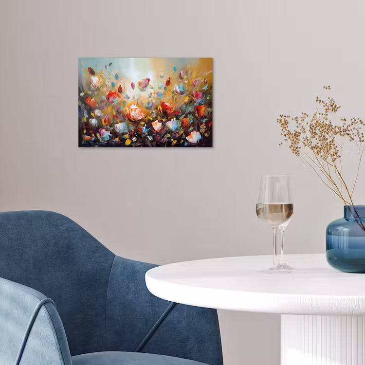 Poster - Bloemen - Kunst - Natuur - Olieverf — 4