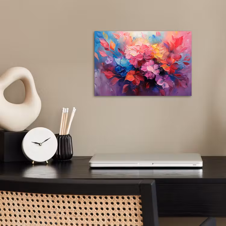 Poster - Bloemen - Roze - Watercolor - Kunst — 2