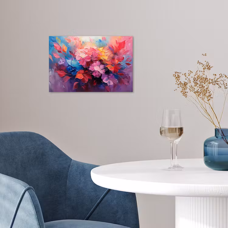 Poster - Bloemen - Roze - Watercolor - Kunst — 4