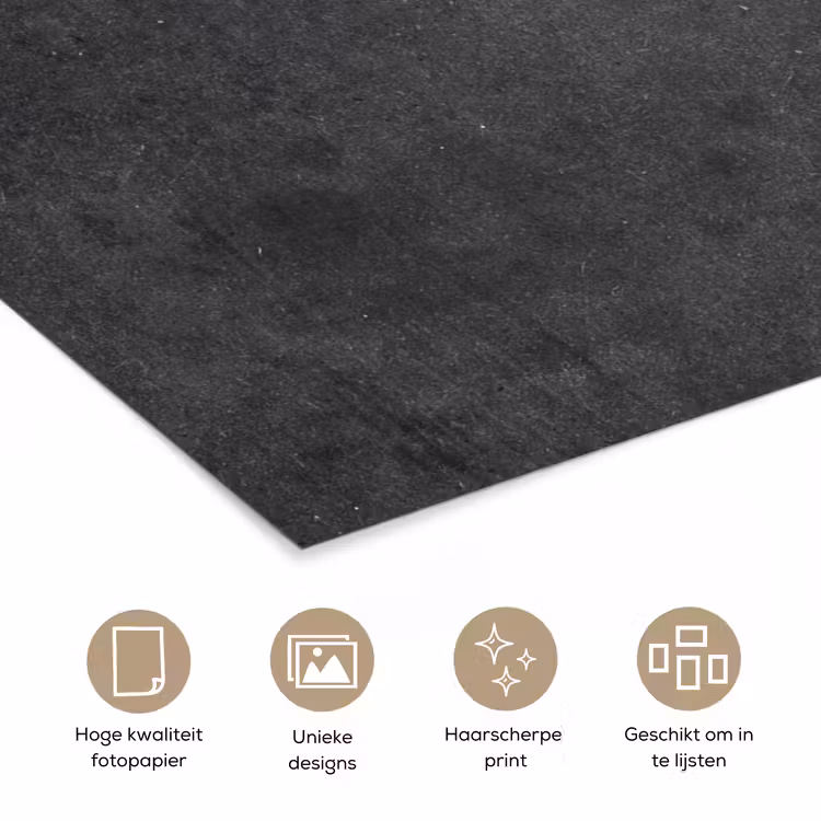 Poster - Industrieel - Leisteen - Grijs - Structuur - Beton — 5