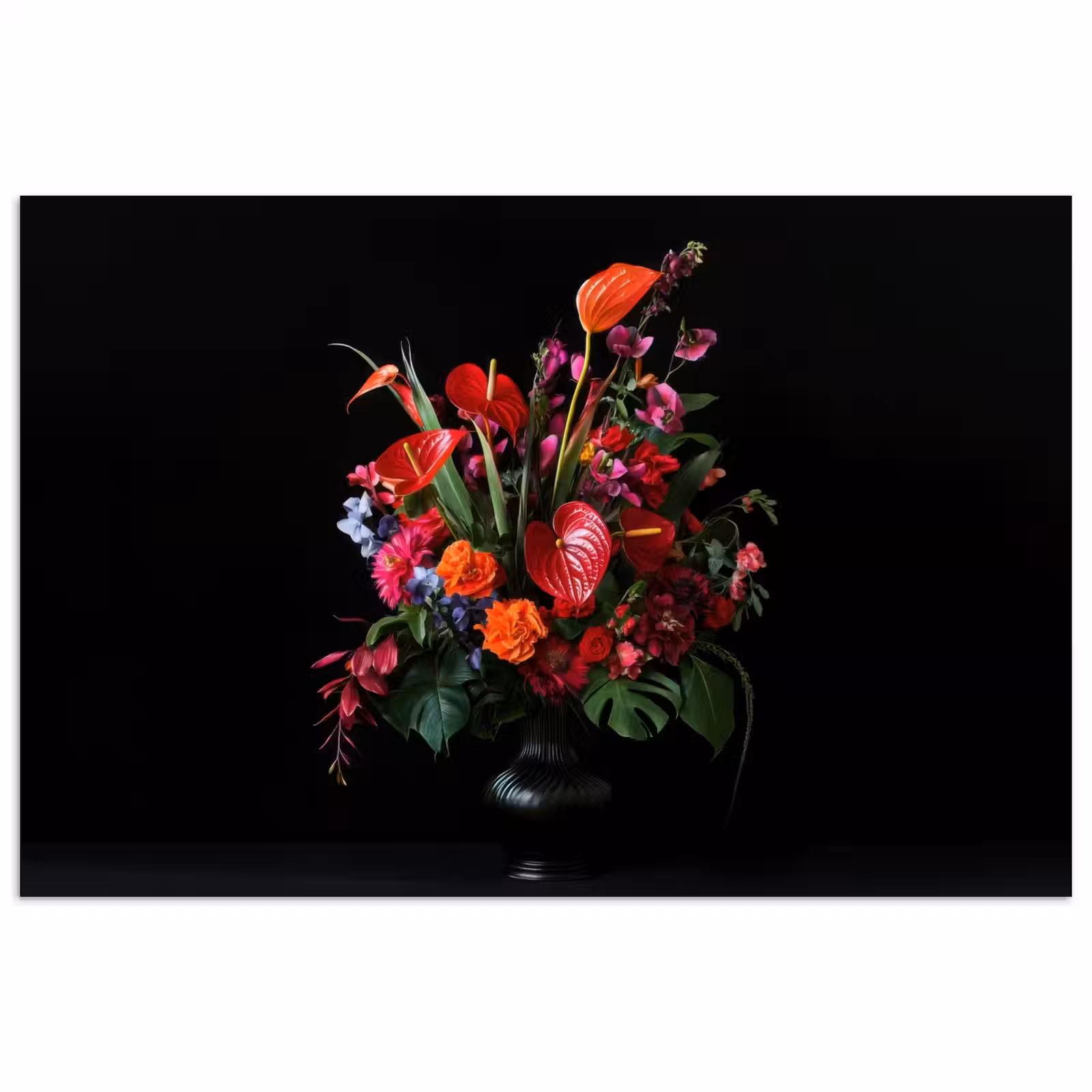 Poster - Bloemen - Boeket - Sierlijk — 1