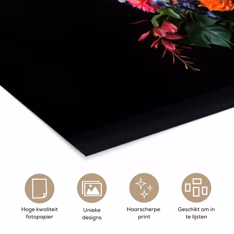 Poster - Bloemen - Boeket - Sierlijk — 5