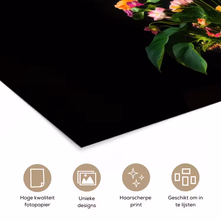 Poster - Bloemen - Vaas - Kleurrijk — 5