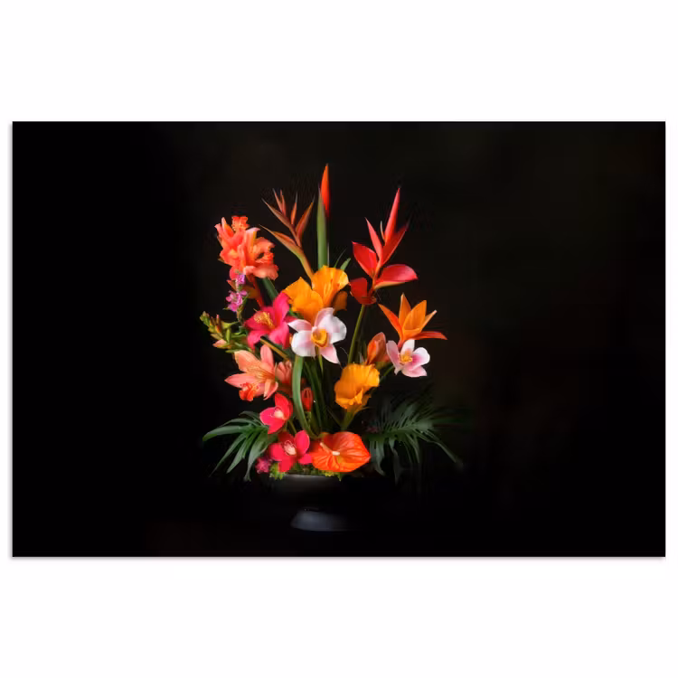 Poster - Boeket - Bloemen - Exotisch — 1