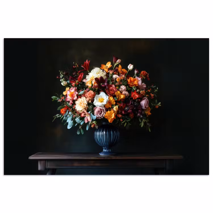 Poster - Groot - Bloemen - Vaas - Boeket — 1